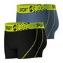 Voir la diapositive 3 : Athena Lot de 2 boxers homme Air Performance