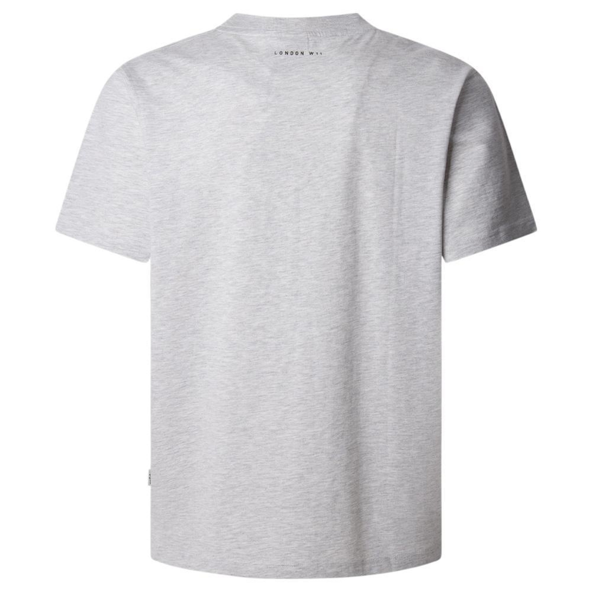 Voir la diapositive 2 : Pepe Jeans T-shirt Gris Homme Pepe jeans Dorian