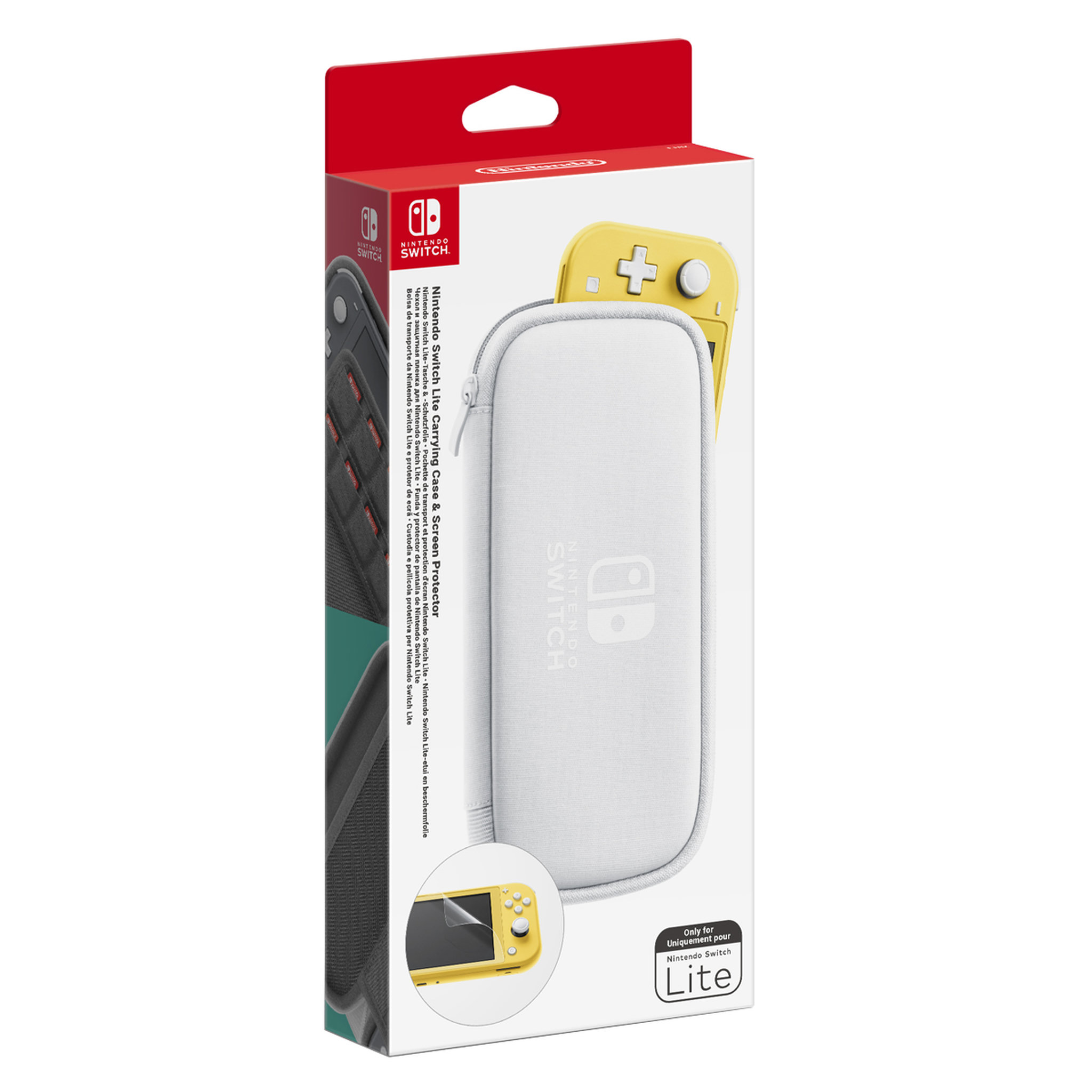 NINTENDO Pochette de transport et écran de protection Nintendo Switch Lite
