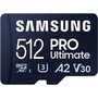 Voir la diapositive 2 : Samsung Carte Micro SD 512 Go Pro Ultimate avec adaptateur