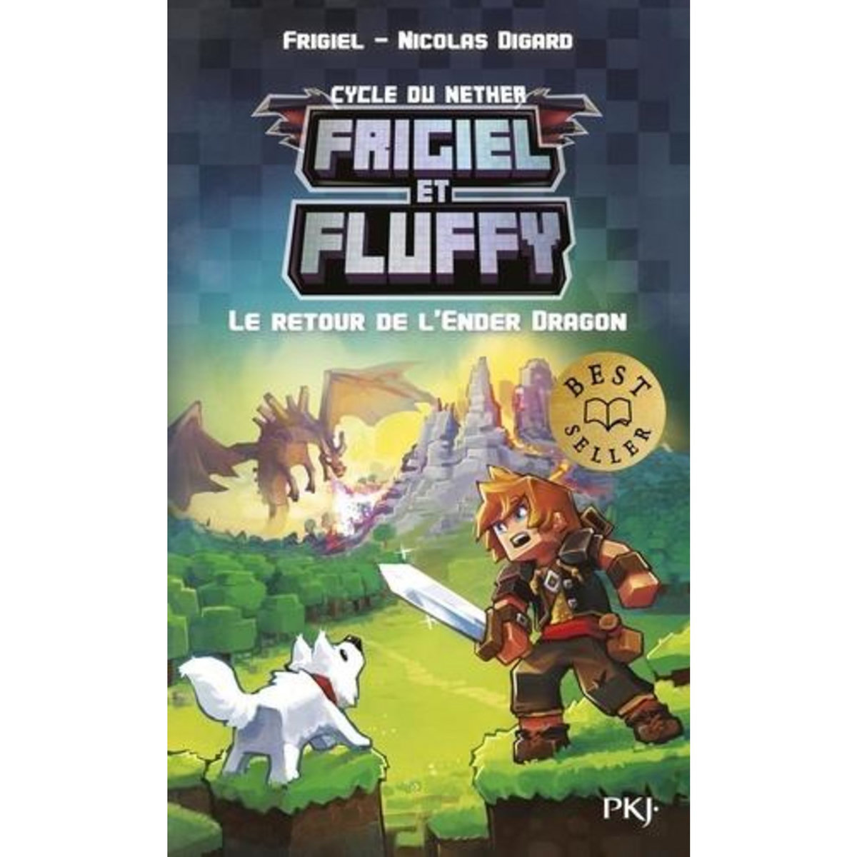 FRIGIEL ET FLUFFY : CYCLE DU NETHER TOME 1 : LE RETOUR DE L'ENDER DRAGON, Digard Nicolas