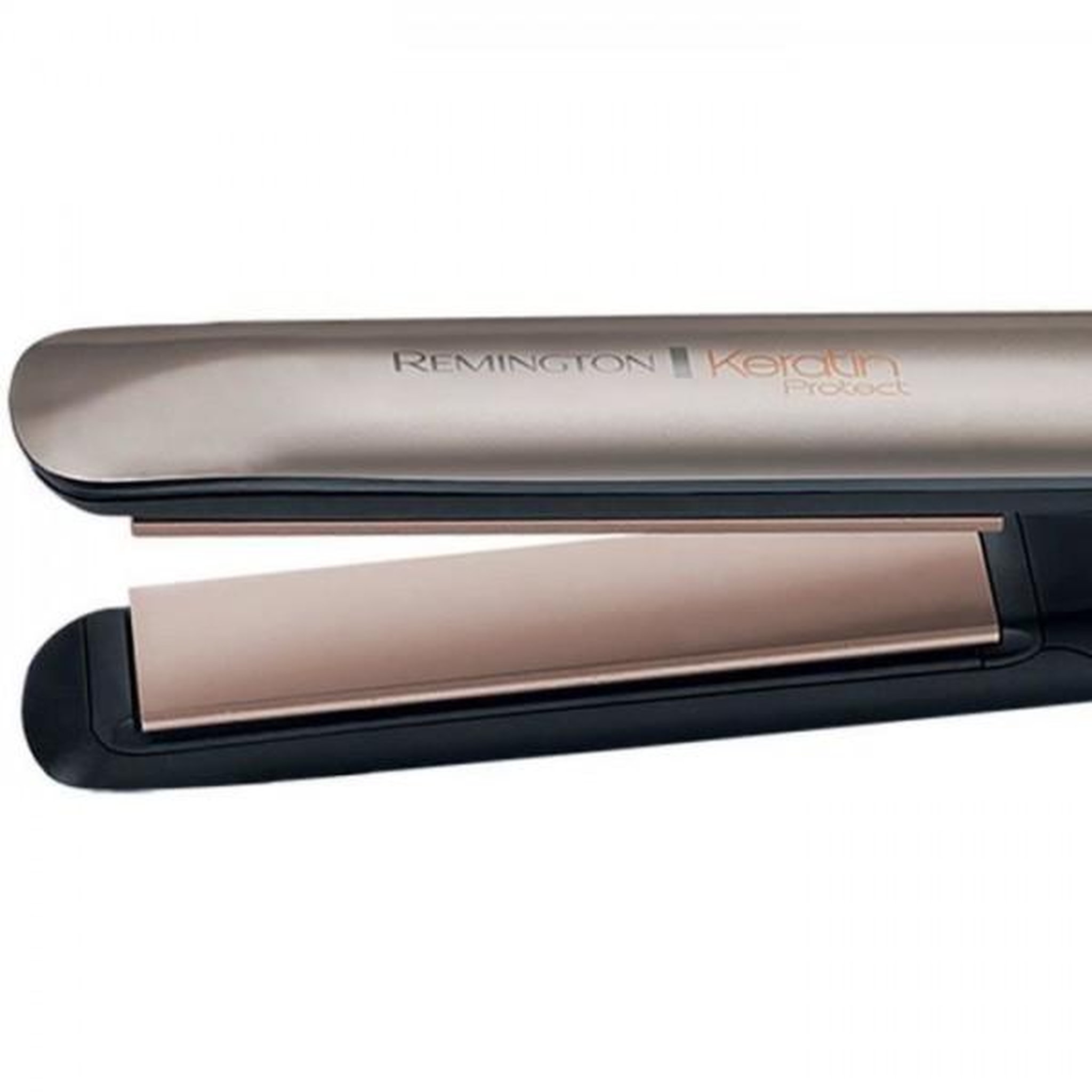 Voir la diapositive 3 : REMINGTON Fer a lisser remington s8540 fer a lisser, lisseur keratin protect, plaques flottantes advanced ceramic, soin kératine huile d'amande