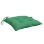 Voir la diapositive 5 : VIDAXL Coussins de chaise lot de 2 vert 40x40x7 cm tissu oxford