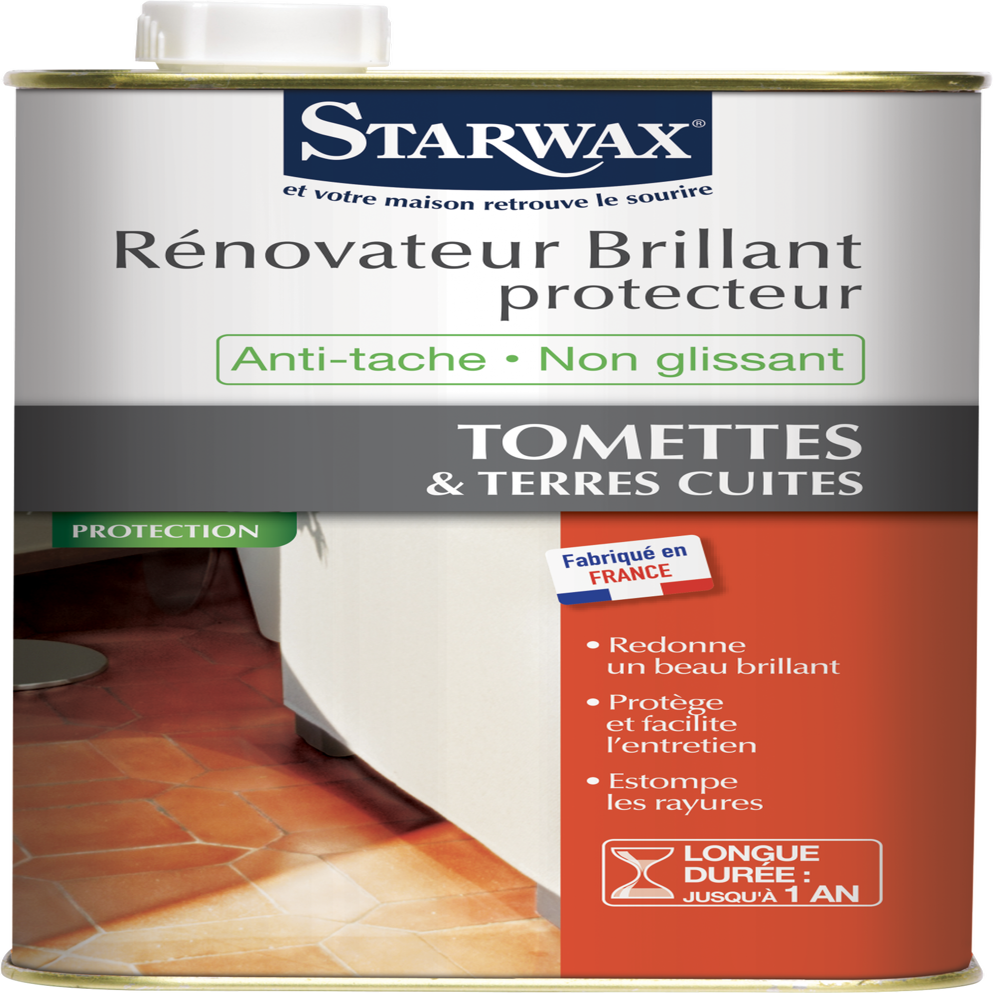 Starwax Rénovateur brillant tomette STARWAX 1 l
