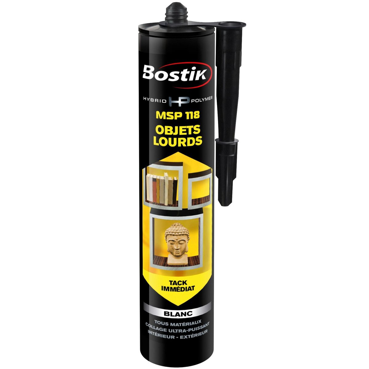 Bostik Colle mastic Hybrid polymer msp 118 BOSTIK, 290ml