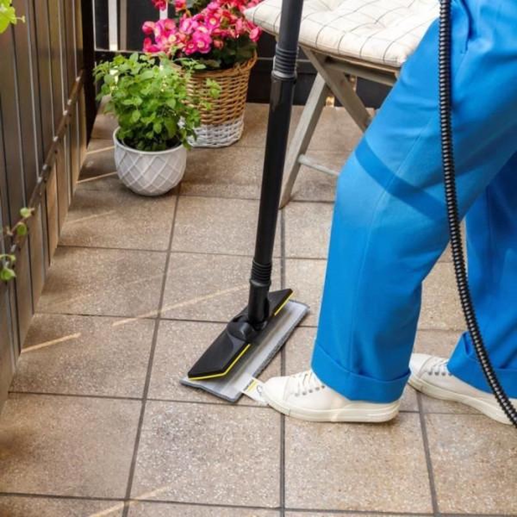 Voir la diapositive 5 : KARCHER Jeu de 3 serpillieres microfibres pour buse sol Easy Fix (1 souple, 1 abrasive, 1 tres abrasive) - 2.863-341.0
