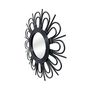 Voir la diapositive 3 : Paris Prix Miroir Mural Design en Rotin  Aina  43cm Noir