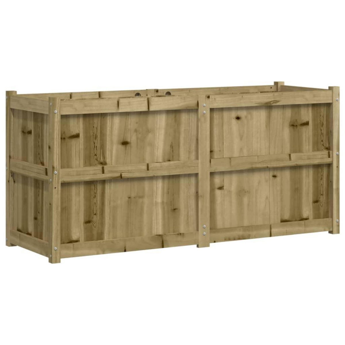 VIDAXL Jardiniere 150x50x70 cm bois de pin impregne