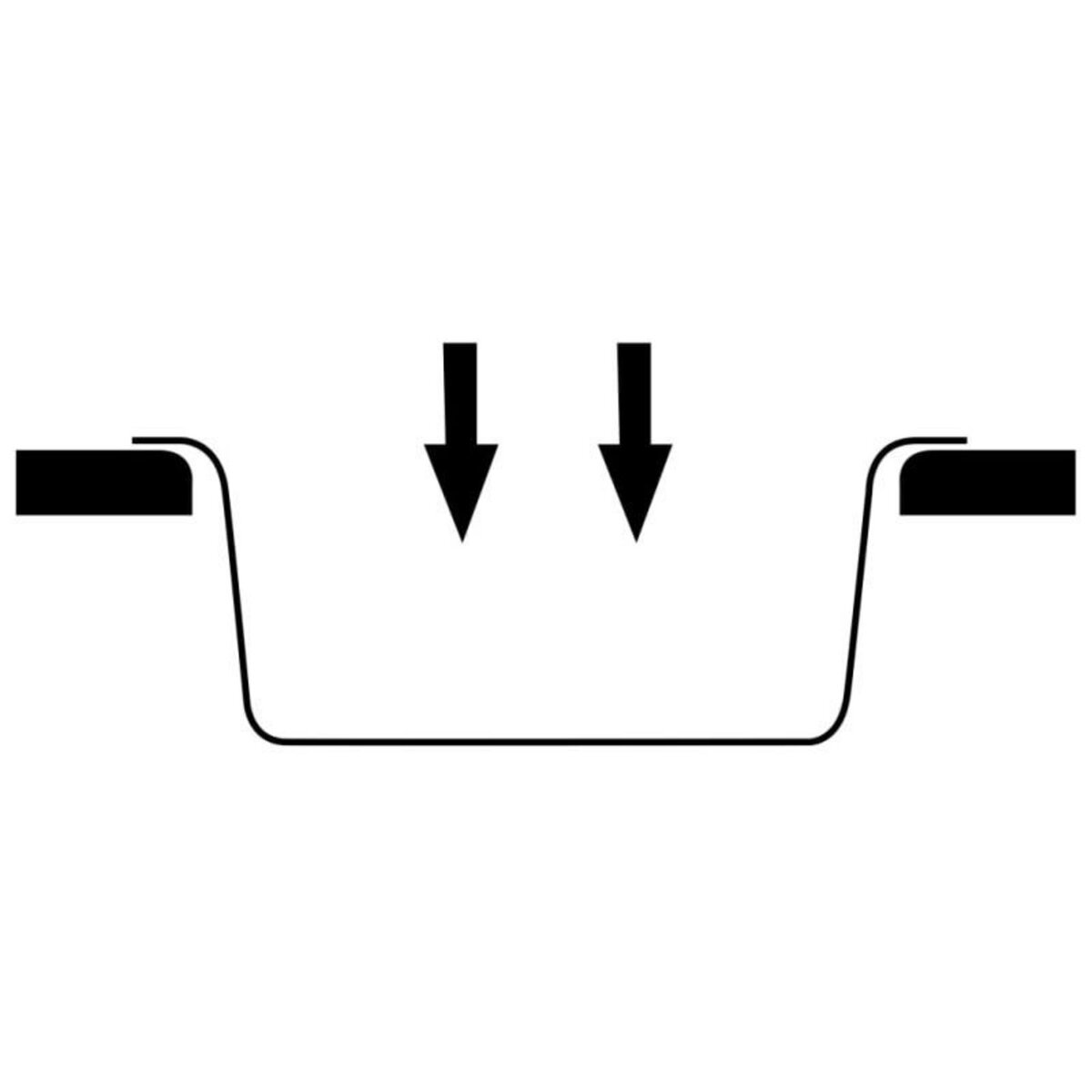 VIDAXL Évier de cuisine avec trou de trop plein Noir Granit