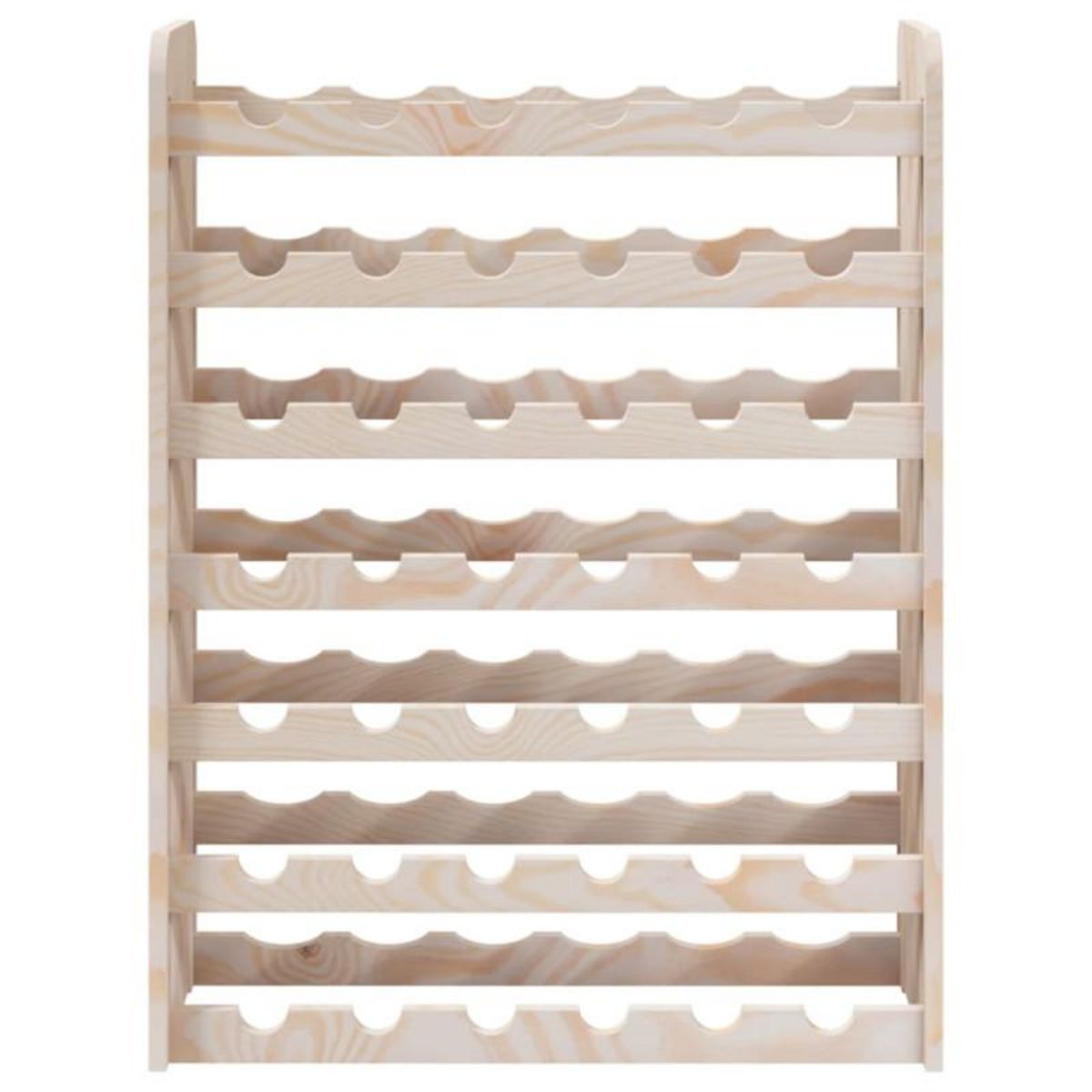 VIDAXL Casier à vin 67,5x25x87 cm Bois de pin massif