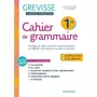  FRANCAIS 1RE GREVISSE. CAHIER DE GRAMMAIRE, EDITION 2022, Pellat Jean-Christophe