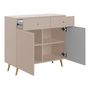 Voir la diapositive 3 : BEST MOBILIER Sorolla - buffet bas - 100 cm