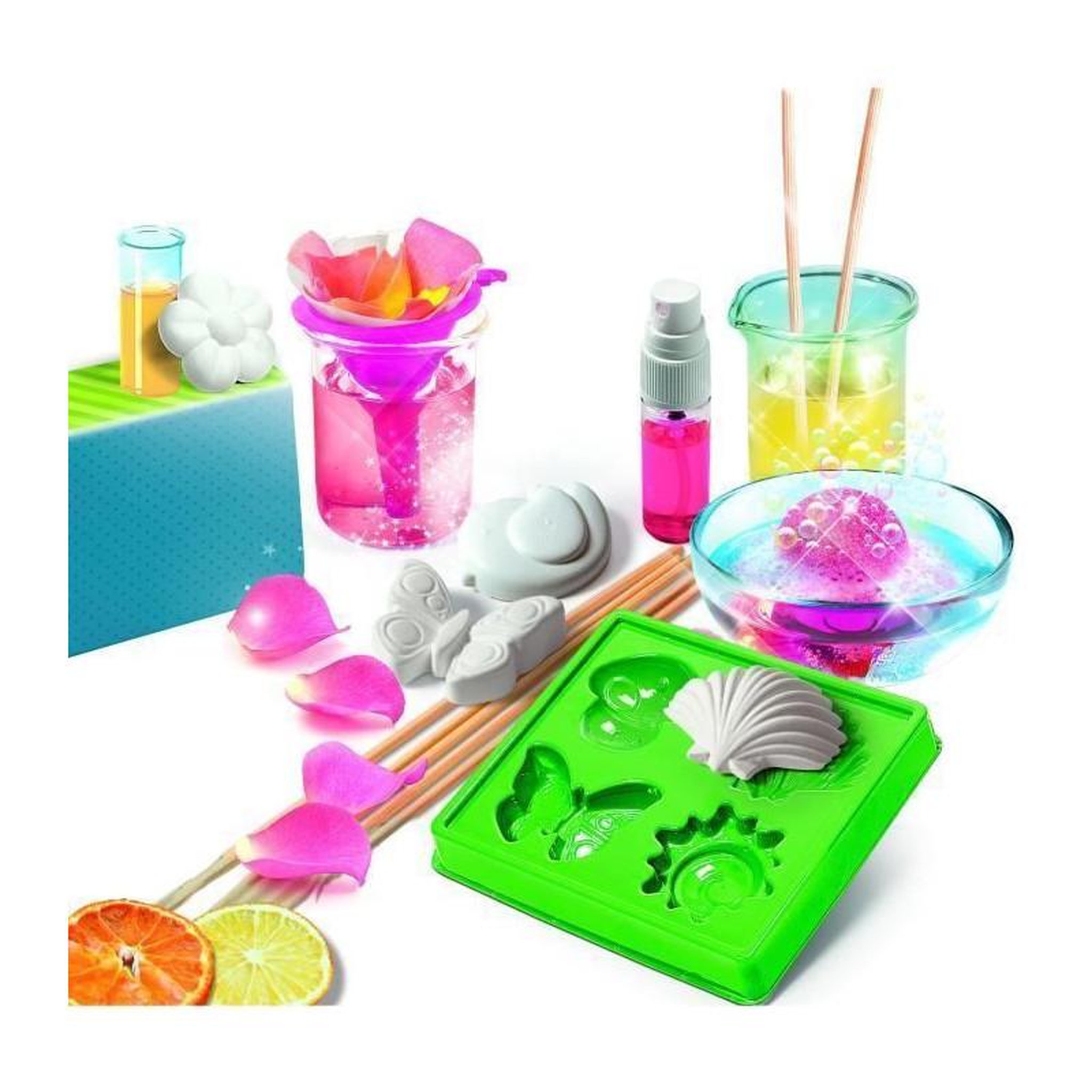 Voir la diapositive 2 : CLEMENTONI CLEMENTONI Science + Jeu -Mon premier coffret Beaute - Jeu scientifique