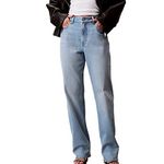 CALVIN KLEIN JEANS Jean  Femme Calvin Klein Jeans High Rise VLQ. Coloris disponibles : Bleu