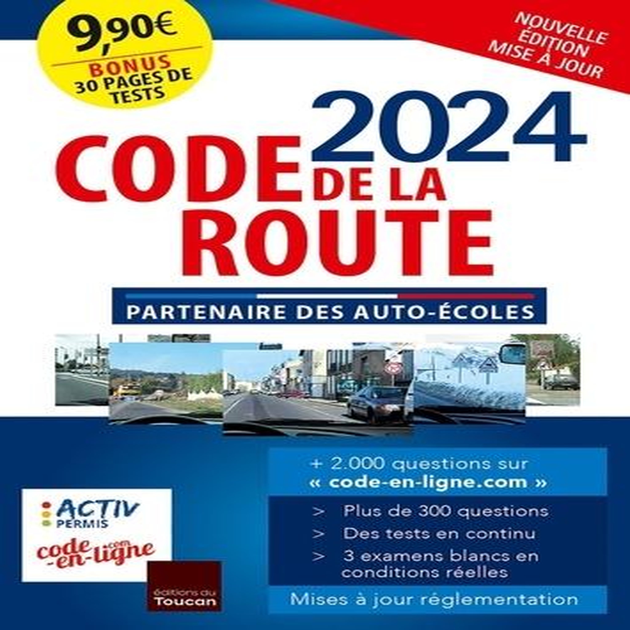 CODE DE LA ROUTE. EDITION 2024, Activ Permis