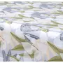 HABITABLE Nappe en toile cirée rectangulaire Sais - 140 x 200 cm - Gris