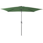Proloisirs Parasol droit - TILT - Aluminium époxy - Acier - 3x2m - Amande
