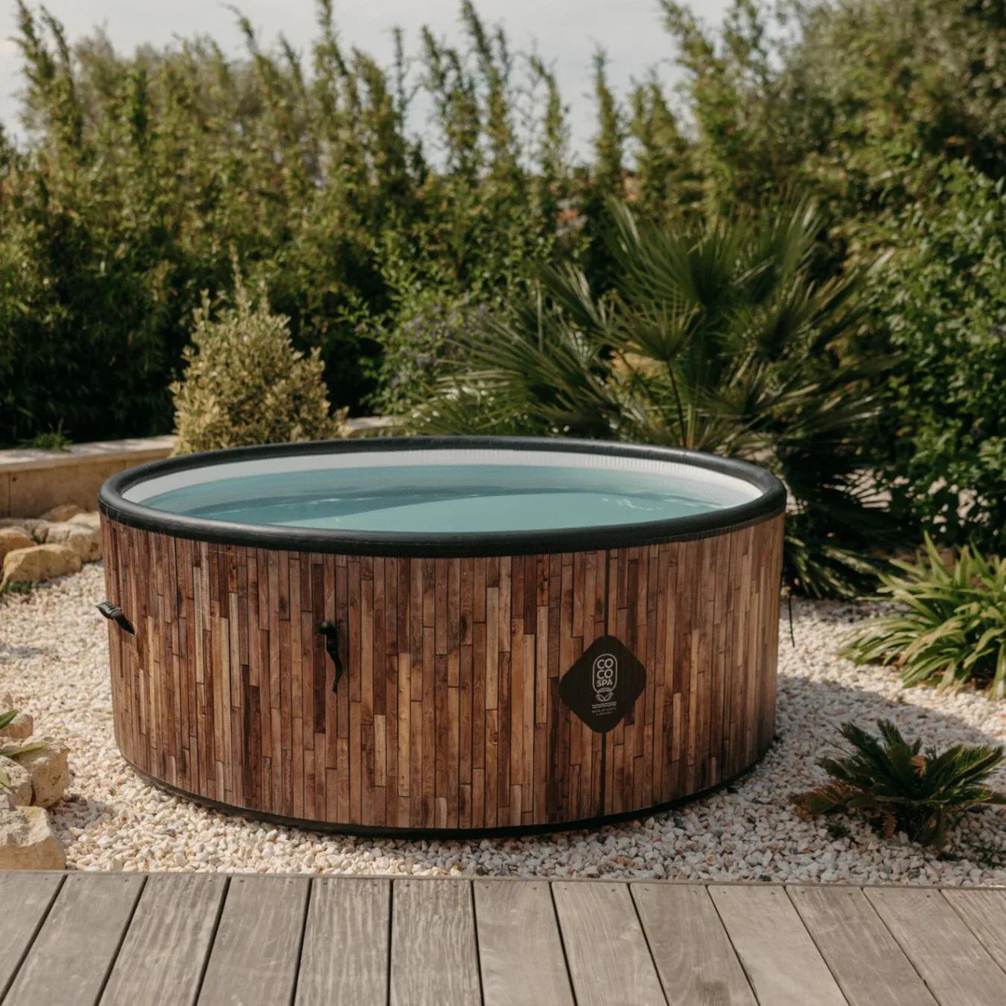 Voir la diapositive 2 : COCO SPA Piscine gonflable St Tropez 180 cm diamètre, 1200 litres