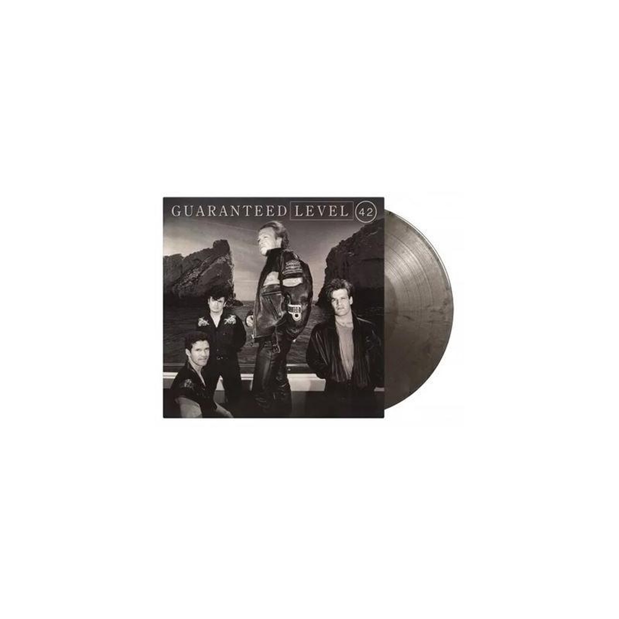 Guaranteed Vinyle Argent et Noir Marbré