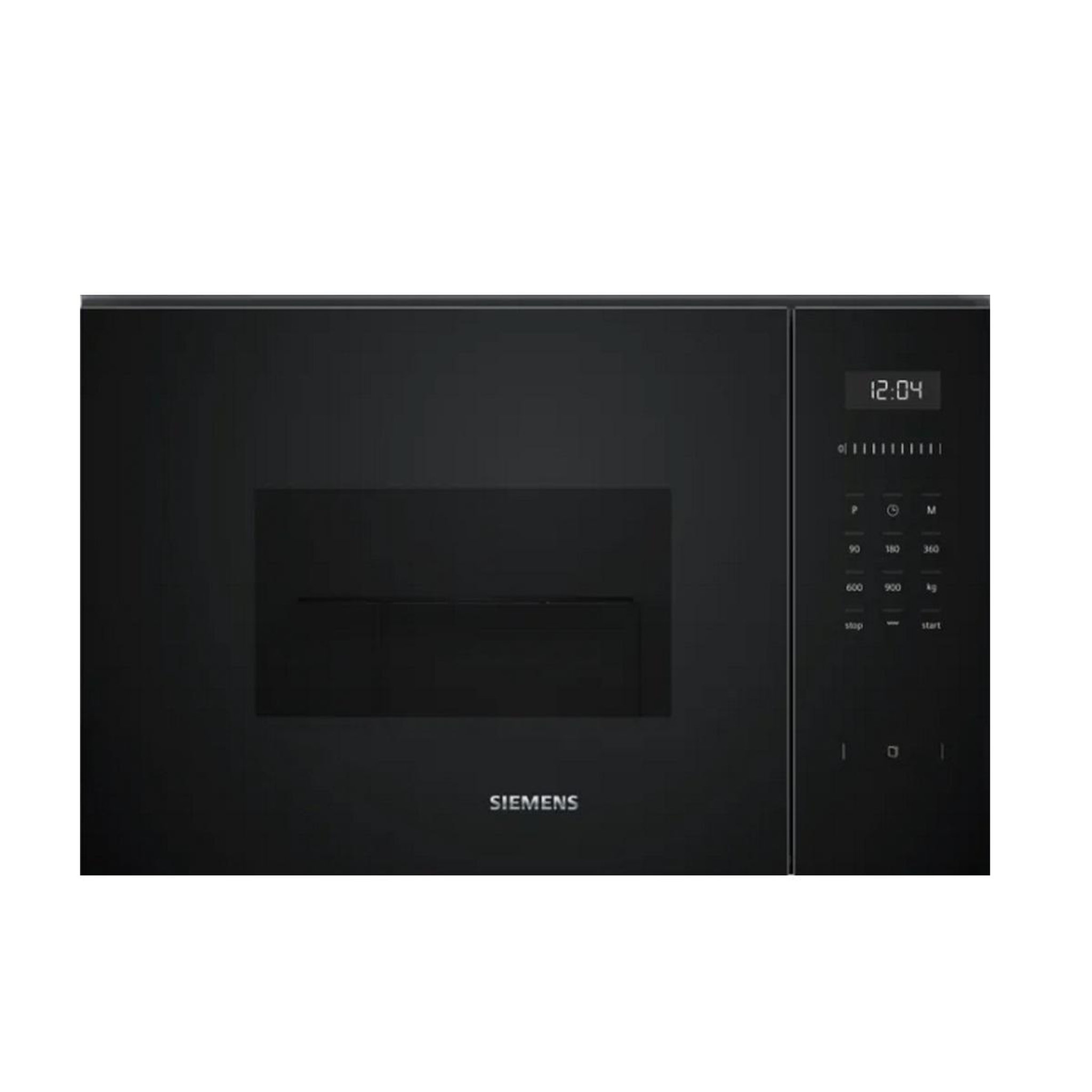 Voir la diapositive 1 : Siemens Micro-ondes encastrable 25l 1450w noir - BE555LMB1