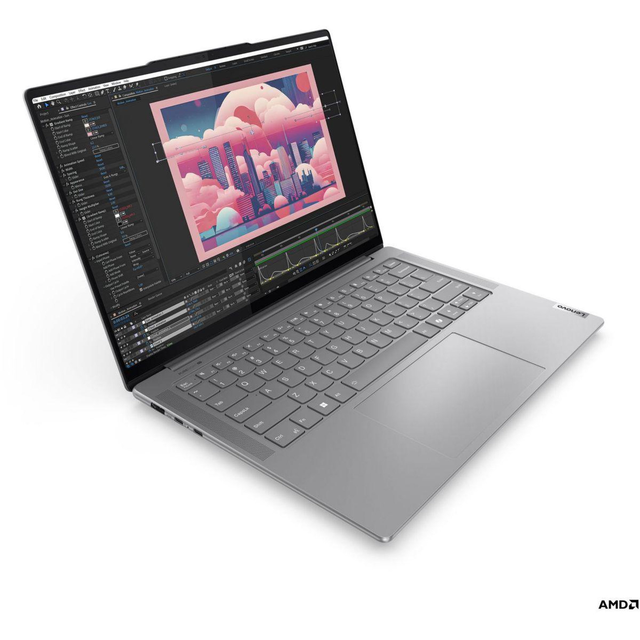 Voir la diapositive 4 : Lenovo Ordinateur portable Yoga Pro 7 14ASP9