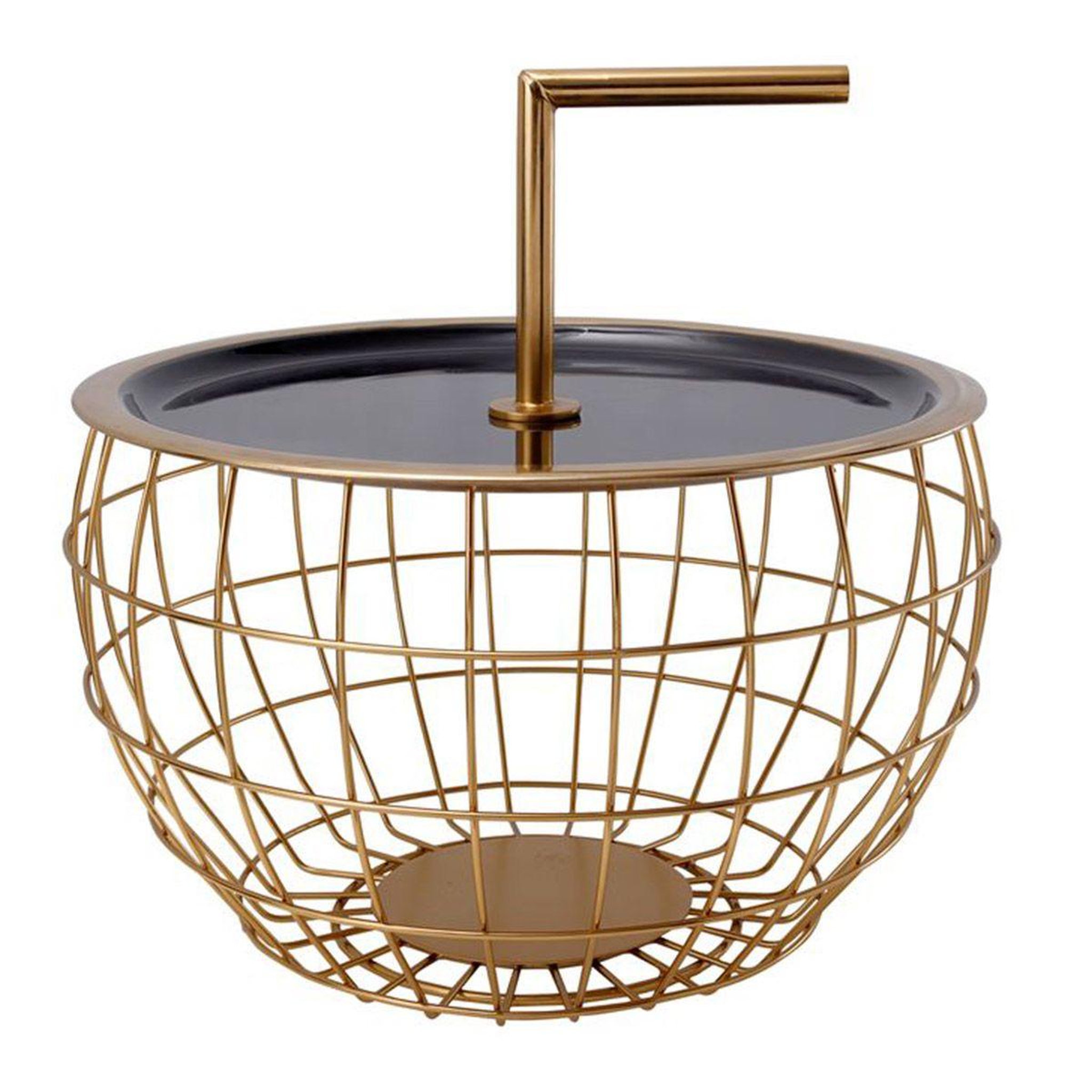 Paris Prix Table d'Appoint Design  Jouy  38cm Noir