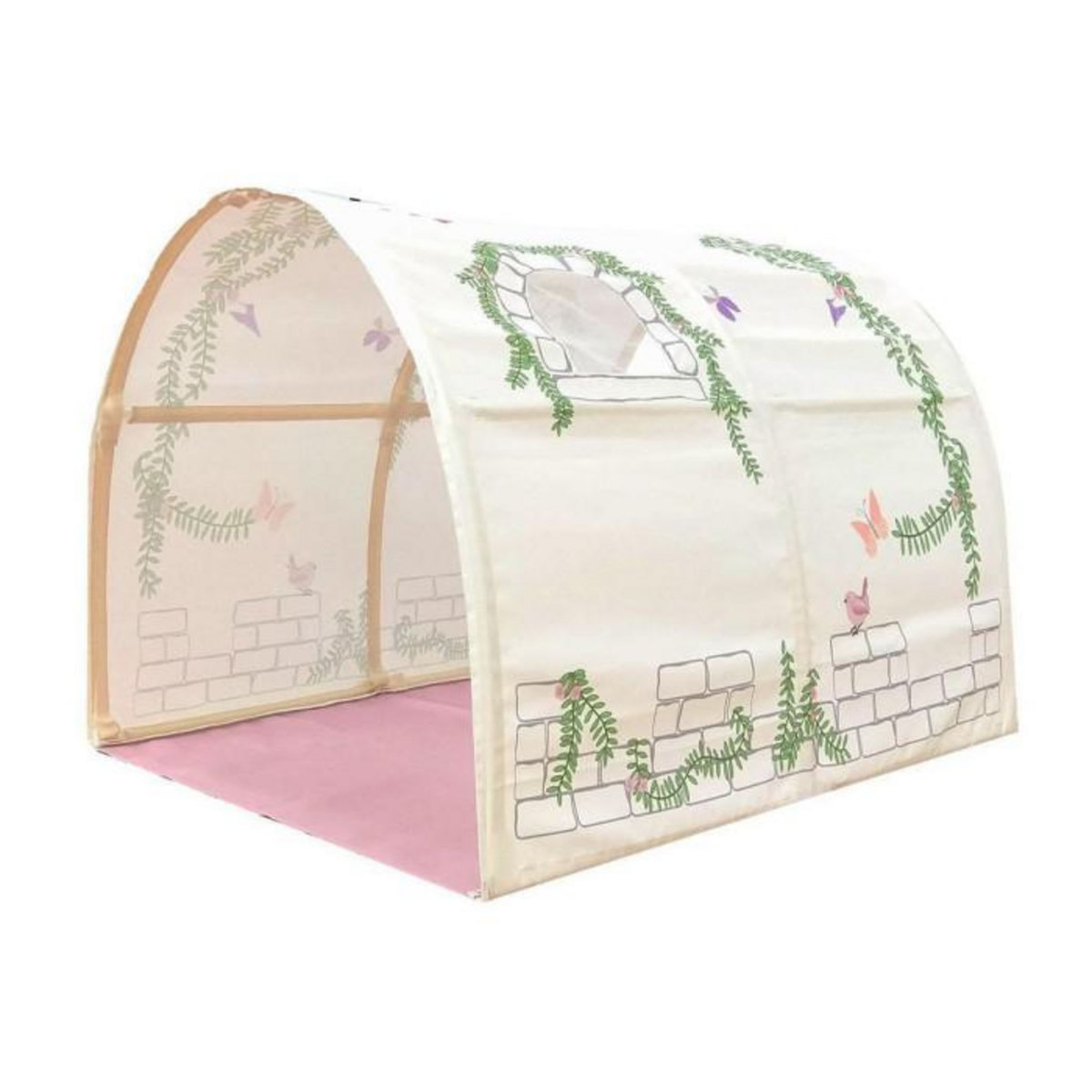 Paris Prix Pack - Lit Enfant, Tente & Tunnel  Pino Birdy  Naturel