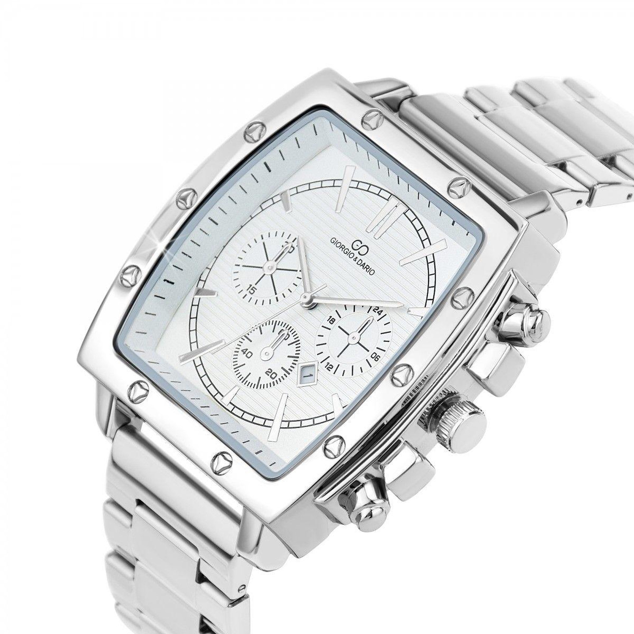 Voir la diapositive 3 : SC CRYSTAL Montre homme quartz SC Crystal