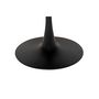 Voir la diapositive 6 : ATMOSPHERA Table à manger ronde en bois pour 4 personnes ELIAS - Noir