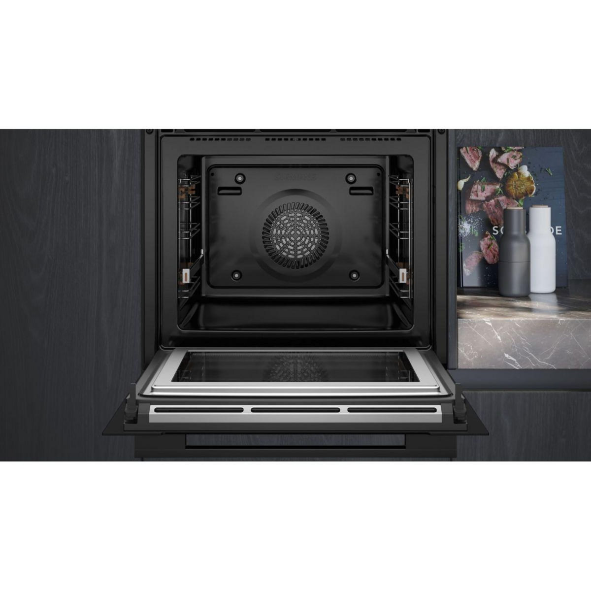 Siemens Four micro onde combiné HM778GMB1 IQ700 Combiné micro-ondes