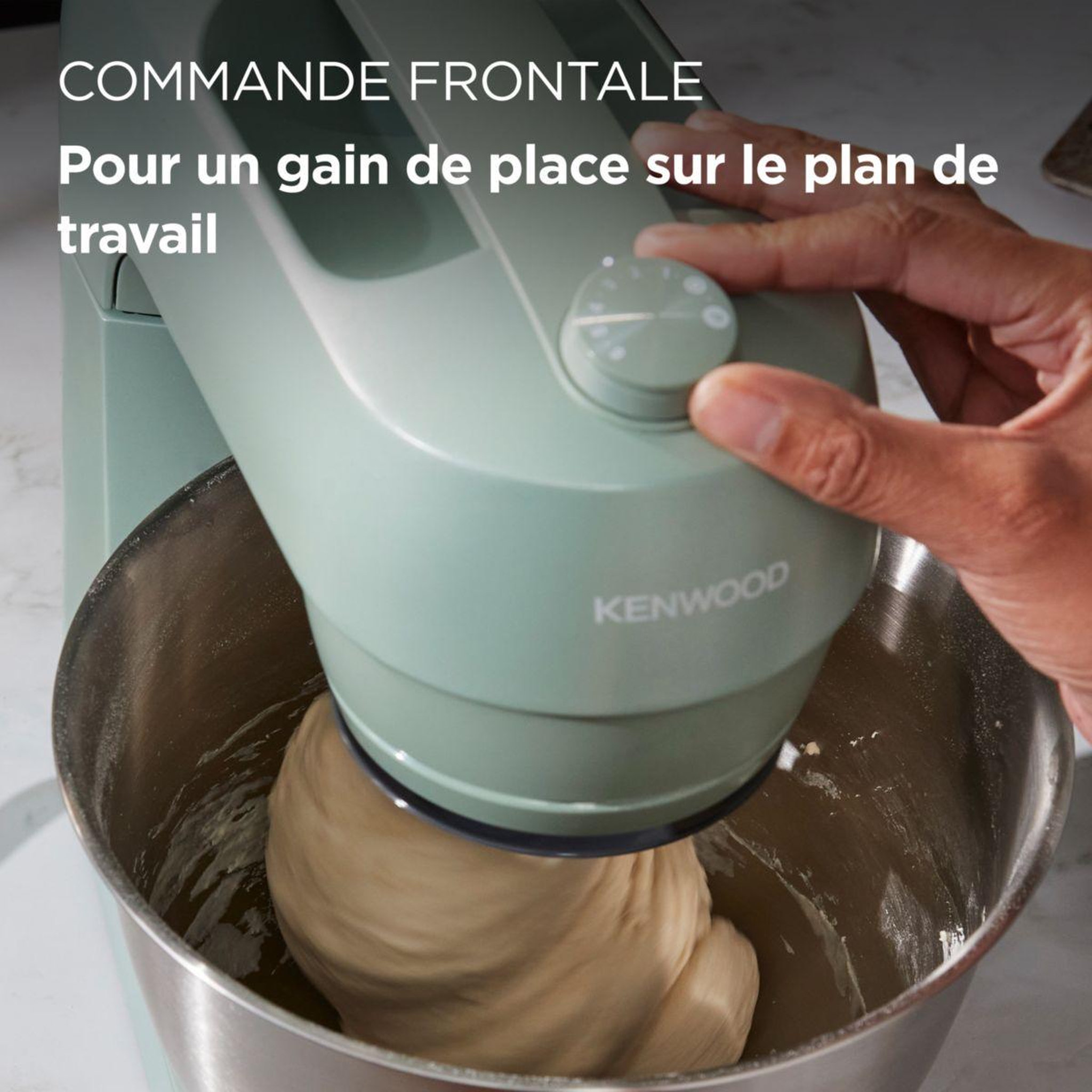 Voir la diapositive 3 : KENWOOD Robot pâtissier kitchen mach go collection kzm35.000gr