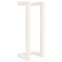 Voir la diapositive 2 : VIDAXL Porte-serviette Blanc 23x18x60 cm Bois de pin massif
