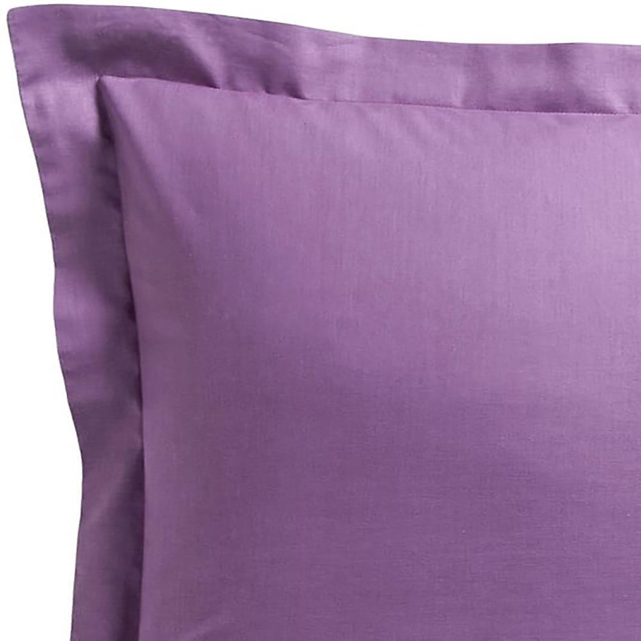 Voir la diapositive 2 : Home collection Taie d'oreiller 75x75 100% coton today figue