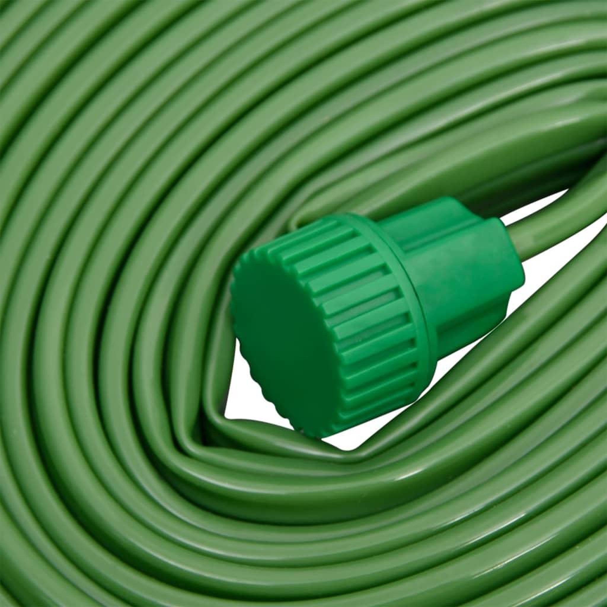 Voir la diapositive 4 : VIDAXL Tuyau d'arrosage a 3 tubes vert 7,5 m PVC