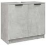 Voir la diapositive 2 : VIDAXL Armoire de bain Gris beton 64,5x33,5x59 cm Bois d'ingenierie