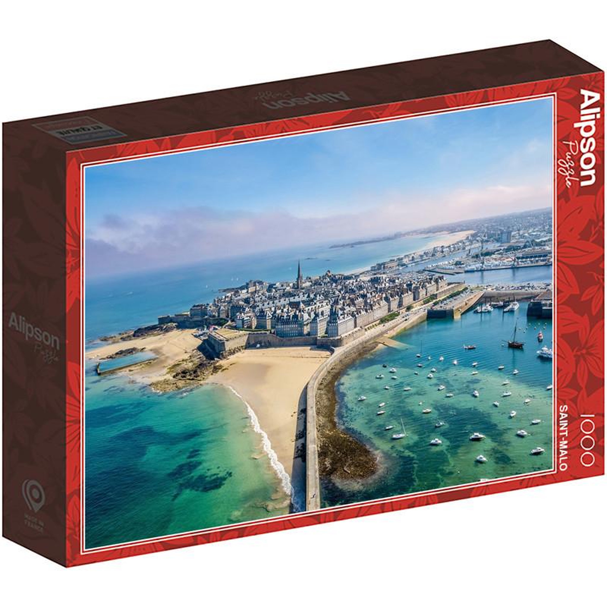 ALIZE Puzzle 1000 pièces Saint-Malo paysage marin – Alizé