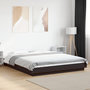 Voir la diapositive 1 : VIDAXL Cadre de lit sans matelas noir 160x200 cm