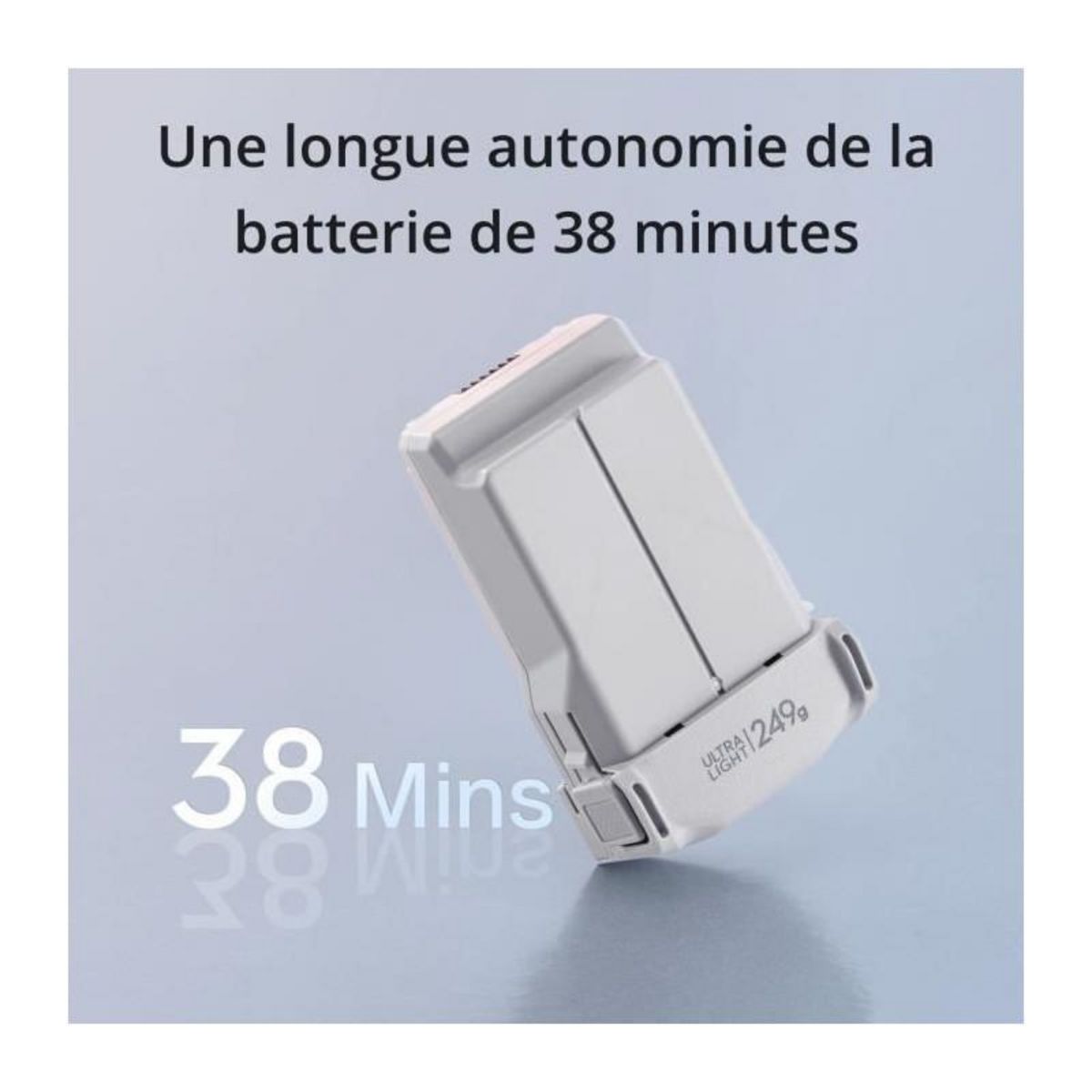 DJI Mini drone caméra DJI Mini 3 (DJI RC) - léger et pliable avec vidéo 4K HDR, temps de vol de 38 minutes, Prise verticale r