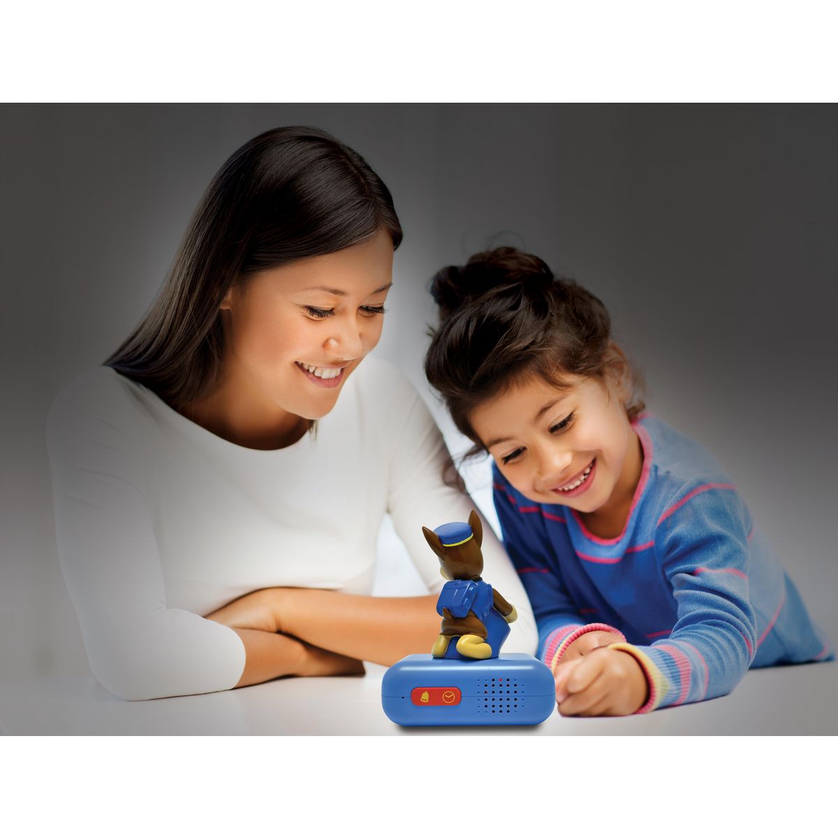 Lexibook Réveil avec veilleuse Paw Patrol Chase en 3D