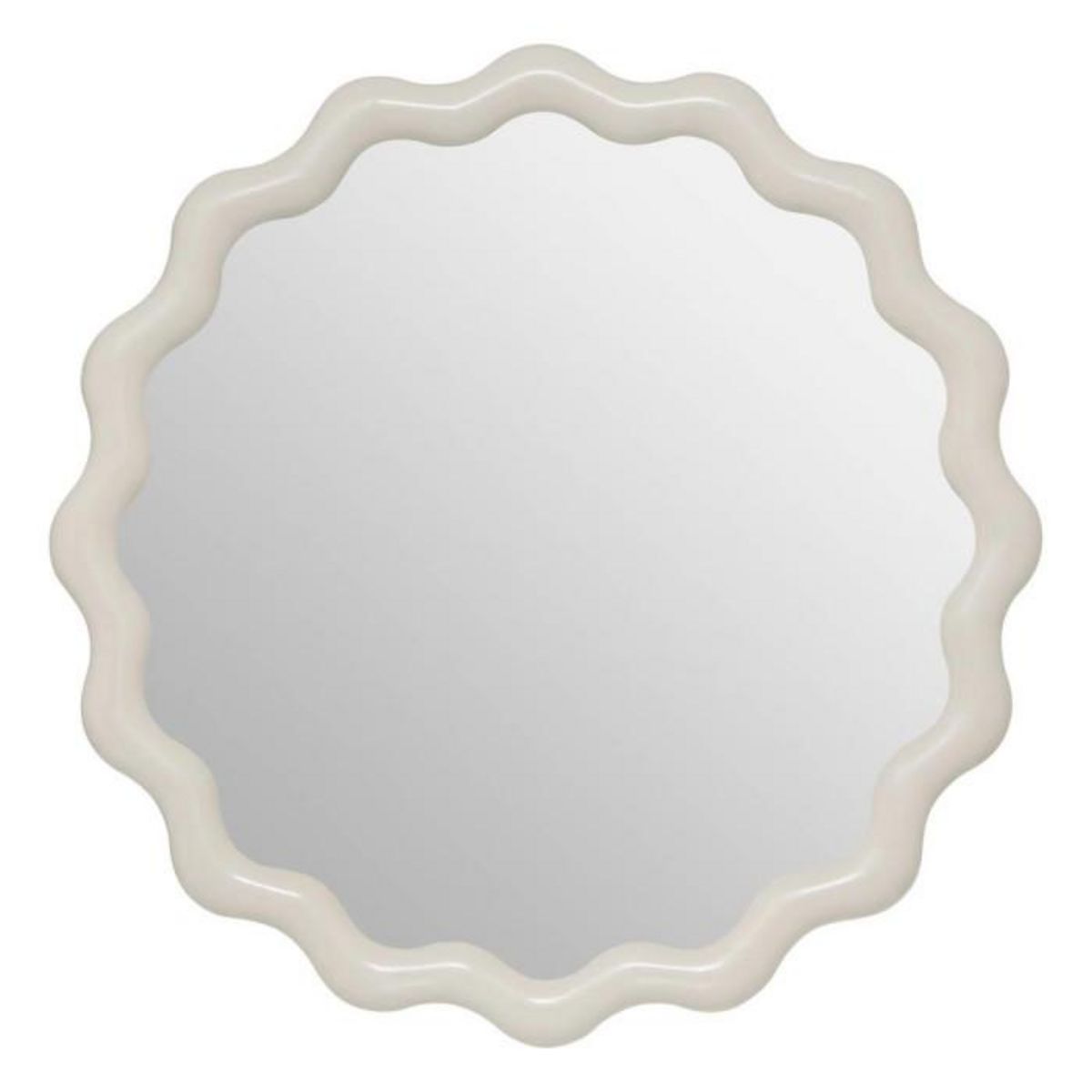 ATMOSPHERA Lot de 3 Miroirs Muraux Vague  Judy  50cm Multicolore