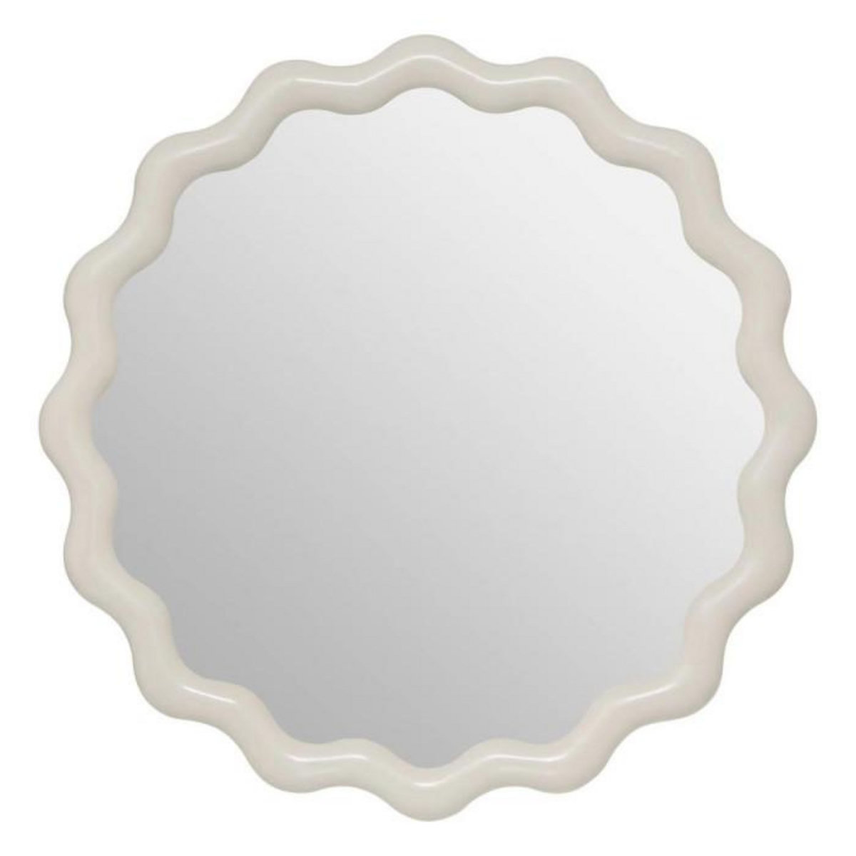 ATMOSPHERA Lot de 3 Miroirs Muraux Vague  Judy  50cm Multicolore