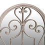 Voir la diapositive 5 : VIDAXL Miroir de jardin Sable 70x30 cm Fer pour utilisation exterieure