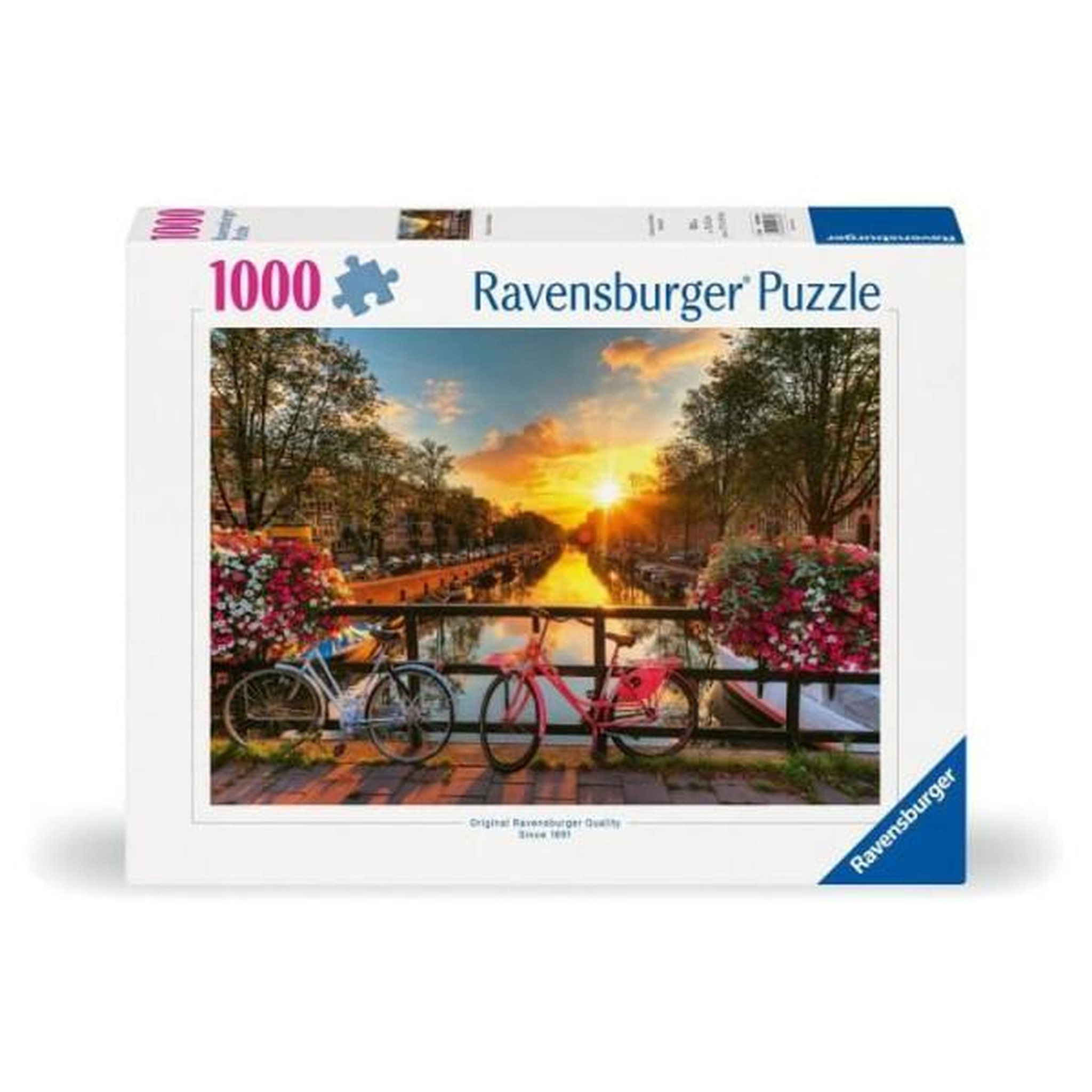 Voir la diapositive 2 : RAVENSBURGER Puzzle 1000 pieces vélos a amsterdam, adultes & enfants des 14 ans, puzzle de qualité supérieure, 12000662, ravensburger