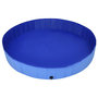 Voir la diapositive 4 : VIDAXL Piscine pliable pour chiens Bleu 200x30 cm PVC