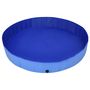 Voir la diapositive 4 : VIDAXL Piscine pliable pour chiens Bleu 200x30 cm PVC