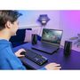 Voir la diapositive 4 : Trust Enceinte PC ZOXA 2.0 RGB LED  GXT609