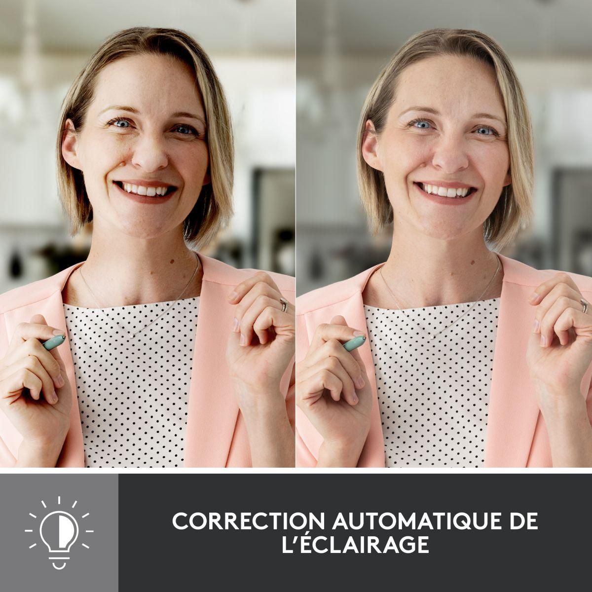 Logitech Webcam Brio 500 HD Rose