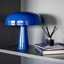 Voir la diapositive 2 : Rendez vous déco Lampe en métal bleu foncé - Livia
