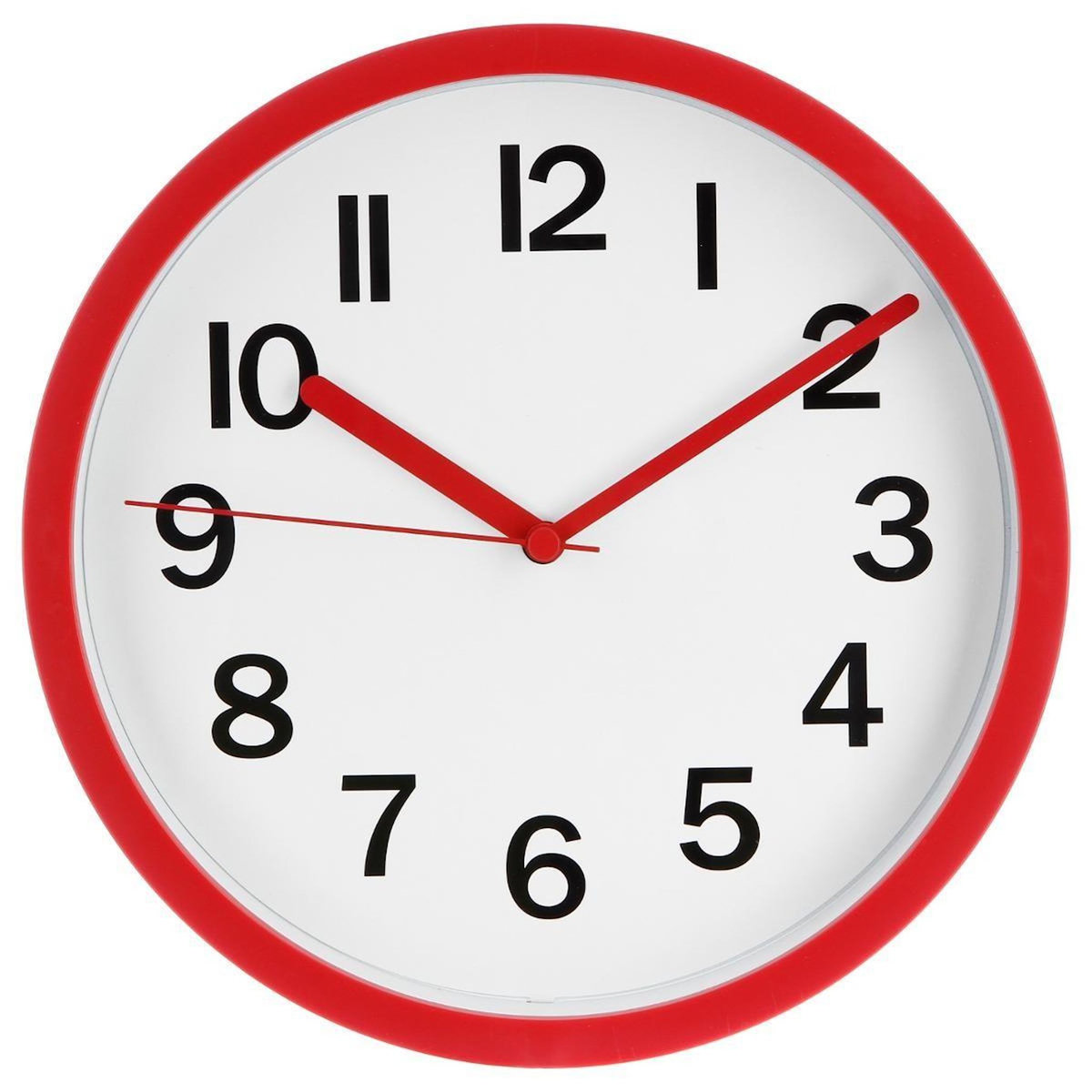 ATMOSPHERA Horloge Murale  Colors  22cm Rouge