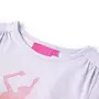 VIDAXL T-shirt enfants a manches longues lilas clair 128